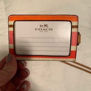 Coach Card Holder